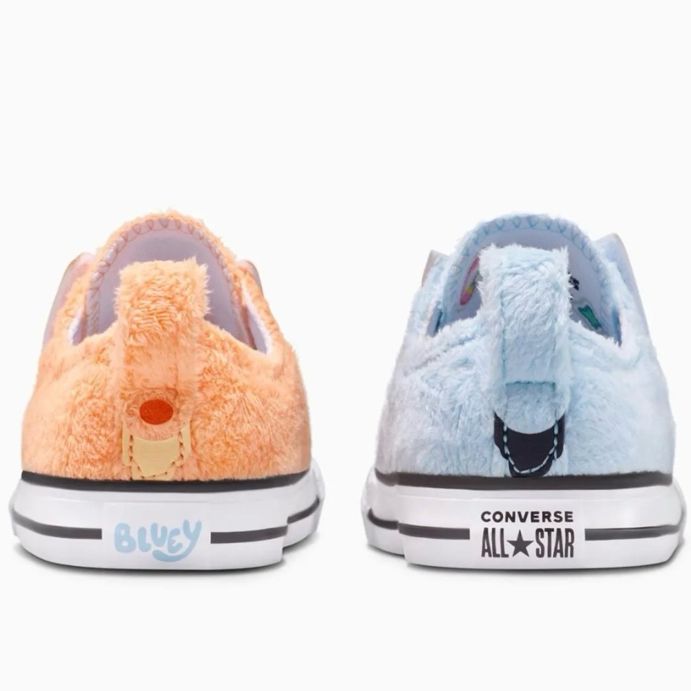 Converse Chuck Taylor All Star Easy On Bluey and Bingo Blue Orange size 4 NEW - Picture 6 of 9